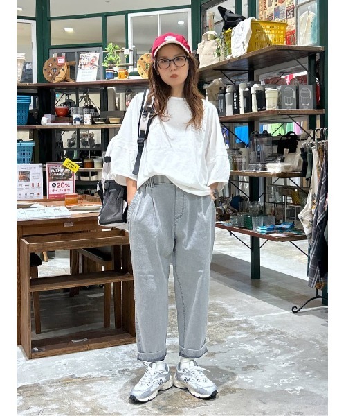 niko and...(ニコアンド)の「【抗菌防臭】オーバル刺しゅうコットンキャップ(キャップ・メンズ・ライトブルー/ブラック/アイボリー/イエロー/ベージュ/レッド/ネイビー/マスタード・FREE)」の16枚目の写真