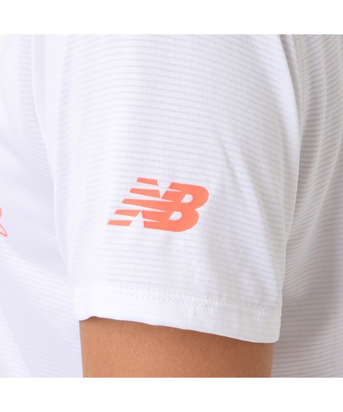 NEW BALANCE（ニューバランス）の「スペシャルエディションプリントショートスリーブTシャツ（Tシャツ/カットソー・レディース・ホワイト/ブラック/ライトブルー/ライトピンク・SMALL/MEDIUM/LARGE/X-LARGE）」の5枚目の写真