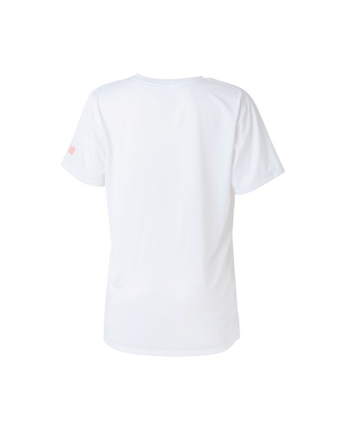 NEW BALANCE（ニューバランス）の「スペシャルエディションプリントショートスリーブTシャツ（Tシャツ/カットソー・レディース・ホワイト/ブラック/ライトブルー/ライトピンク・SMALL/MEDIUM/LARGE/X-LARGE）」の7枚目の写真