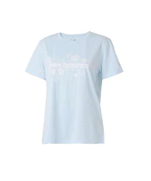 NEW BALANCE（ニューバランス）の「スペシャルエディションプリントショートスリーブTシャツ（Tシャツ/カットソー・レディース・ホワイト/ブラック/ライトブルー/ライトピンク・SMALL/MEDIUM/LARGE/X-LARGE）」の18枚目の写真