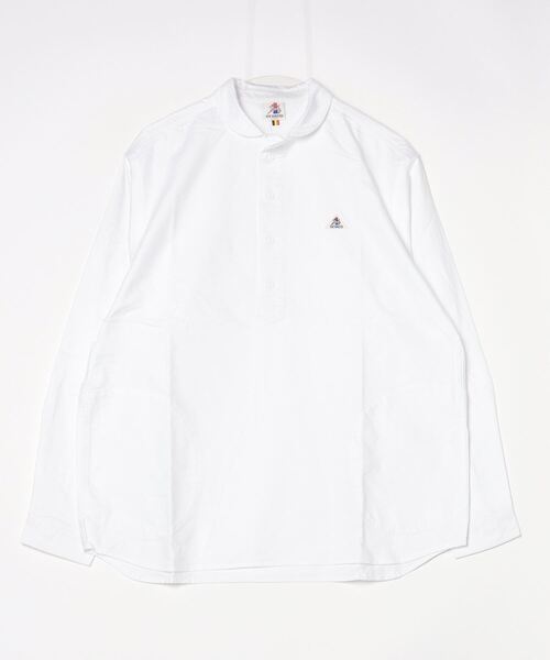 GEVACO(ゲバコ)の「【GEVACO/ゲバコ】オックスオーバーショールカラー長袖シャツ(シャツ/ブラウス・メンズ・グレー系その他/ピンク/ブラック系その他/グリーン/ホワイト・S/L/M)」の6枚目の写真