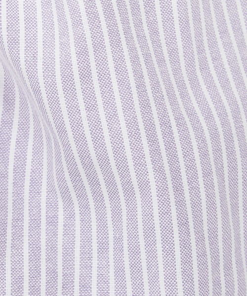 ROYAL PARTY（ロイヤルパーティー）の「ウエストクロスタックカシュクールトップス（シャツ/ブラウス・レディース・ベージュ/パープル/オフホワイト・FREE）」の5枚目の写真