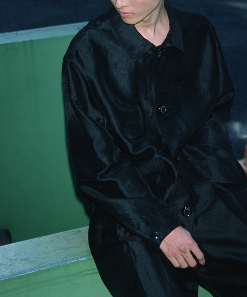 TROVE（トローヴ）の「TROVE 2024SS / 1950 TROUSERS（スラックス・メンズ・ブラック/アイボリー・3/2）」の4枚目の写真