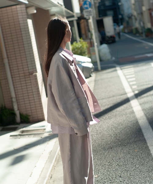 TROVE（トローヴ）の「TROVE 2024SS / 1950 TROUSERS（スラックス・メンズ・ブラック/アイボリー・3/2）」の11枚目の写真