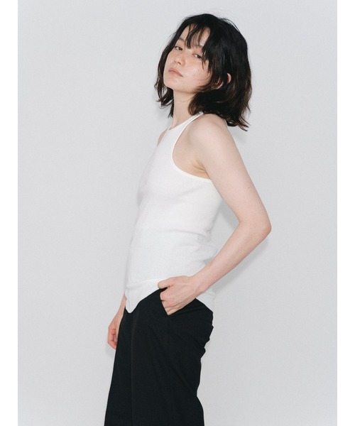 ENCIRCLE(エンサークル)の「【ENCIRCLE/エンサークル】Yin Yang tank top/インヨウタンクトップ(タンクトップ・レディース・ホワイト/ブラック・FREE)」の18枚目の写真