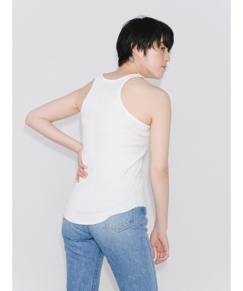 ENCIRCLE(エンサークル)の「【ENCIRCLE/エンサークル】Yin Yang tank top/インヨウタンクトップ(タンクトップ・レディース・ホワイト/ブラック・FREE)」の12枚目の写真