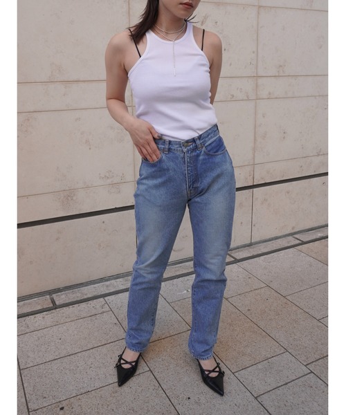 エンサークル ENCIRCLE Yin Yang tank top （ブラック） -靴
