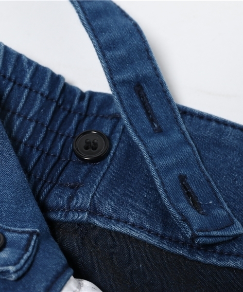 WEGO(ウィゴー)の「WEGO/サス付きテーパードパンツ(その他パンツ・レディース・インディゴブルー/ブラック/ブラック系その他・FREE)」の14枚目の写真