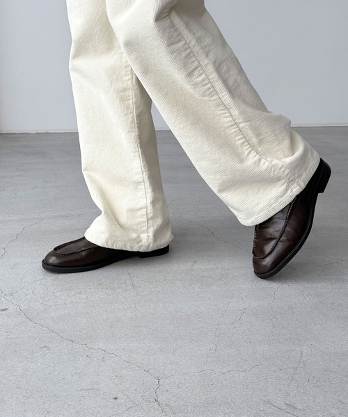 CANAL JEAN（キャナルジーン）の「El mar　コインローファー（ローファー・レディース・ブラウン/ブラック・24/25/24.5）」の9枚目の写真