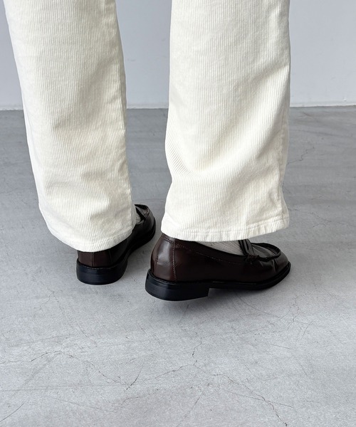 CANAL JEAN（キャナルジーン）の「El mar　コインローファー（ローファー・レディース・ブラウン/ブラック・24/25/24.5）」の10枚目の写真