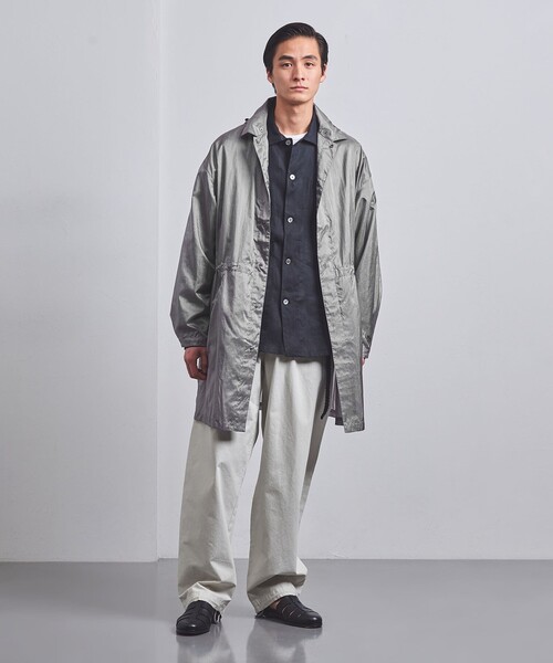 UNITED ARROWS（ユナイテッドアローズ）の「【別注】＜NEUTRALWORKS.＞ パッカブル フーデッドコート（その他アウター・メンズ・グレー/ブラック・M/L）」の2枚目の写真