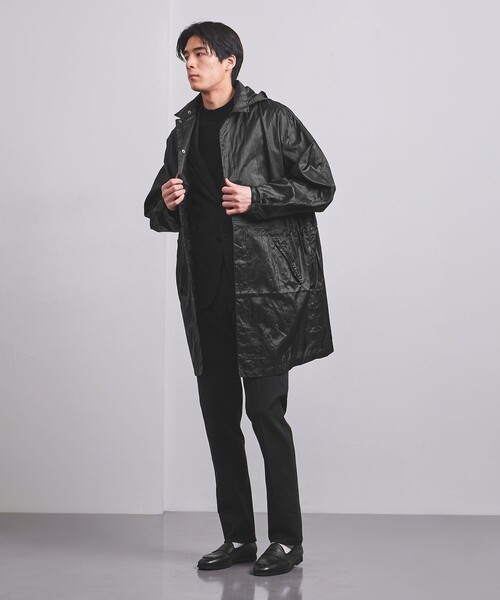 UNITED ARROWS（ユナイテッドアローズ）の「【別注】＜NEUTRALWORKS.＞ パッカブル フーデッドコート（その他アウター・メンズ・グレー/ブラック・M/L）」の3枚目の写真