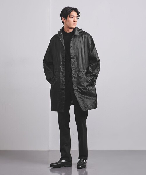 UNITED ARROWS（ユナイテッドアローズ）の「【別注】＜NEUTRALWORKS.＞ パッカブル フーデッドコート（その他アウター・メンズ・グレー/ブラック・M/L）」の4枚目の写真