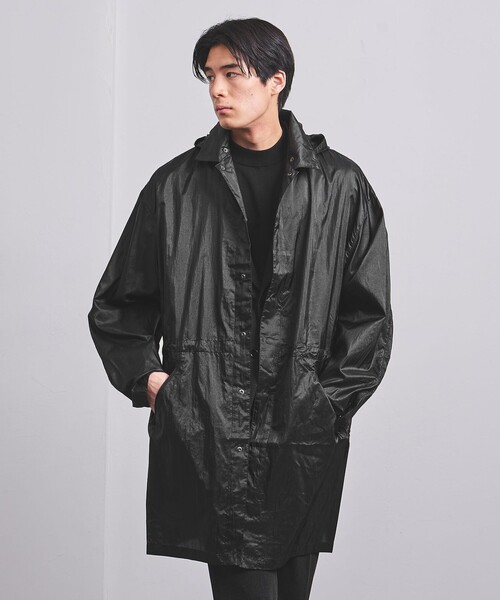 UNITED ARROWS（ユナイテッドアローズ）の「【別注】＜NEUTRALWORKS.＞ パッカブル フーデッドコート（その他アウター・メンズ・グレー/ブラック・M/L）」の7枚目の写真