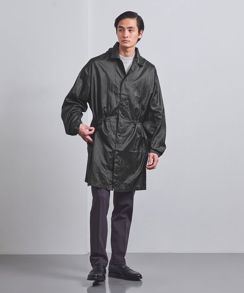 UNITED ARROWS（ユナイテッドアローズ）の「【別注】＜NEUTRALWORKS.＞ パッカブル フーデッドコート（その他アウター・メンズ・グレー/ブラック・M/L）」の9枚目の写真