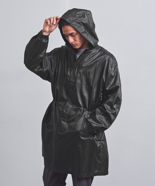 UNITED ARROWS（ユナイテッドアローズ）の「【別注】＜NEUTRALWORKS.＞ パッカブル フーデッドコート（その他アウター・メンズ・グレー/ブラック・M/L）」の10枚目の写真