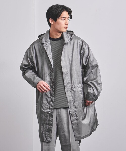 UNITED ARROWS（ユナイテッドアローズ）の「【別注】＜NEUTRALWORKS.＞ パッカブル フーデッドコート（その他アウター・メンズ・グレー/ブラック・M/L）」の16枚目の写真