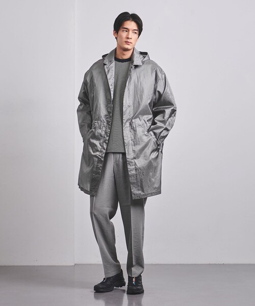 UNITED ARROWS（ユナイテッドアローズ）の「【別注】＜NEUTRALWORKS.＞ パッカブル フーデッドコート（その他アウター・メンズ・グレー/ブラック・M/L）」の17枚目の写真