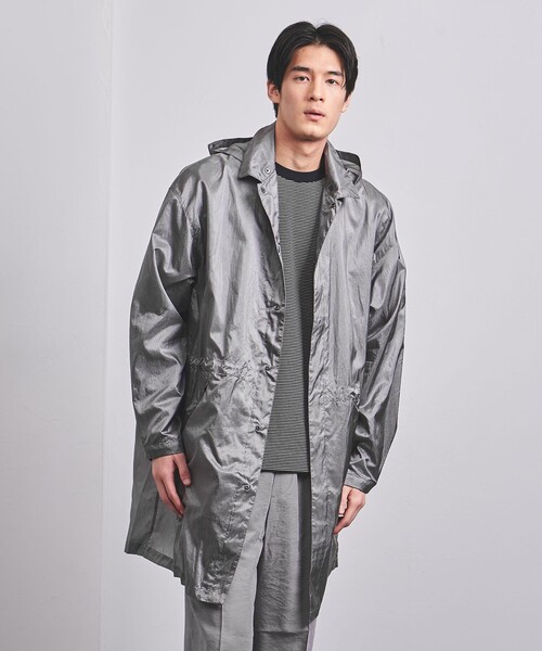 UNITED ARROWS（ユナイテッドアローズ）の「【別注】＜NEUTRALWORKS.＞ パッカブル フーデッドコート（その他アウター・メンズ・グレー/ブラック・M/L）」の18枚目の写真
