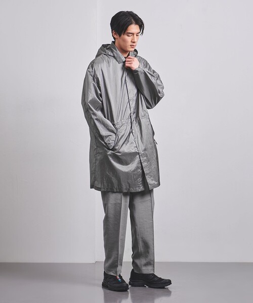 UNITED ARROWS（ユナイテッドアローズ）の「【別注】＜NEUTRALWORKS.＞ パッカブル フーデッドコート（その他アウター・メンズ・グレー/ブラック・M/L）」の19枚目の写真