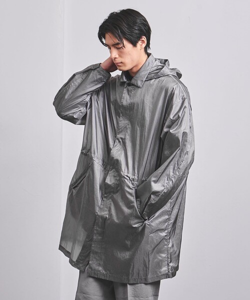 UNITED ARROWS（ユナイテッドアローズ）の「【別注】＜NEUTRALWORKS.＞ パッカブル フーデッドコート（その他アウター・メンズ・グレー/ブラック・M/L）」の20枚目の写真