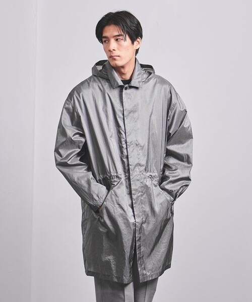 UNITED ARROWS（ユナイテッドアローズ）の「【別注】＜NEUTRALWORKS.＞ パッカブル フーデッドコート（その他アウター・メンズ・グレー/ブラック・M/L）」の21枚目の写真