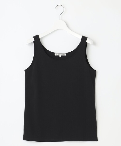 23区 L(ニジュウサンクオオキイサイズ)の「【洗える】ヘルシーインナー タンクトップ(Tシャツ/カットソー・レディース・ホワイト系/ライトグレー系/ブラック系・44/46/48)」の7枚目の写真
