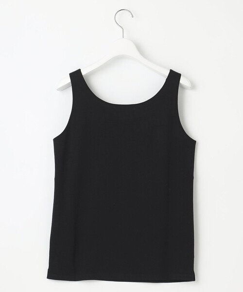 23区 L(ニジュウサンクオオキイサイズ)の「【洗える】ヘルシーインナー タンクトップ(Tシャツ/カットソー・レディース・ホワイト系/ライトグレー系/ブラック系・44/46/48)」の8枚目の写真