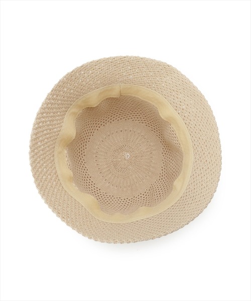 WILLSELECTION（ウィルセレクション）の「メッシュバケットハット（キャスケット・レディース・ベージュ/キャメル・FREE）」の5枚目の写真