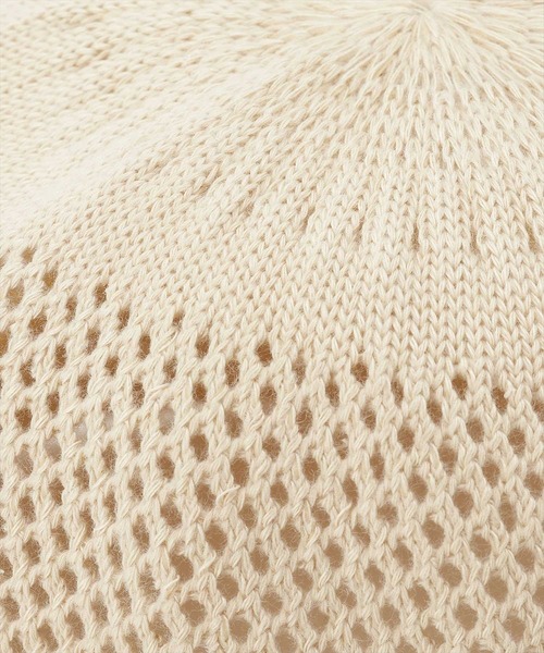 WILLSELECTION（ウィルセレクション）の「メッシュバケットハット（キャスケット・レディース・ベージュ/キャメル・FREE）」の7枚目の写真