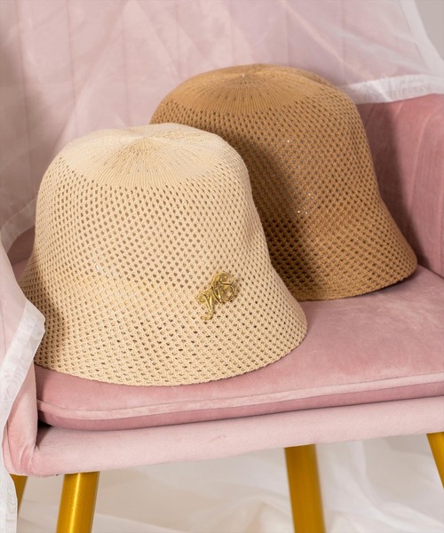 WILLSELECTION（ウィルセレクション）の「メッシュバケットハット（キャスケット・レディース・ベージュ/キャメル・FREE）」の10枚目の写真