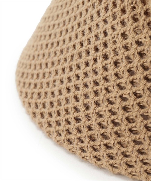 WILLSELECTION（ウィルセレクション）の「メッシュバケットハット（キャスケット・レディース・ベージュ/キャメル・FREE）」の12枚目の写真