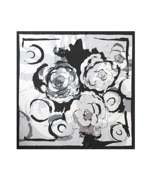 Julia Boutique(ジュリアブティック)の「90×90cmサイズ・ヴィンテージ風サテン生地スカーフ/100016(バンダナ/スカーフ・レディース・C/D/E/F/S/T/A/H/J/O/Q/K/L/M/N/B/G/I/P/R・ONE)」の19枚目の写真