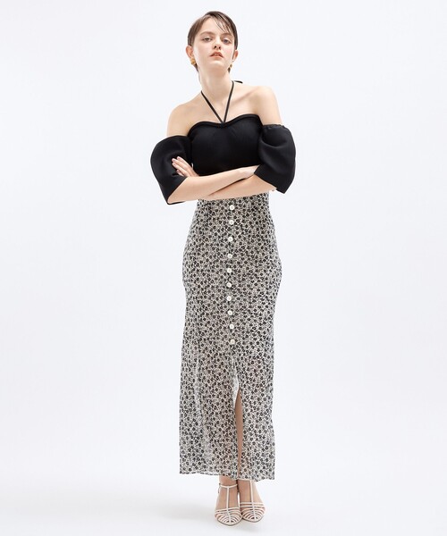 DEICY(デイシー)の「2wayバルーンスリーブニット(ニット/セーター・レディース・グリーン系その他/アイボリー/ブラック・FREE)」の22枚目の写真