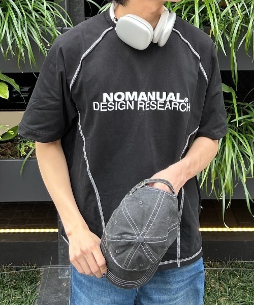 【NOMANUAL】NM STRIKE T-SHIRT 2色 ★韓国の大人気★ NOMANUAL（NOMANUAL）の「韓国ブランド NOMANUAL ノーマニュアル