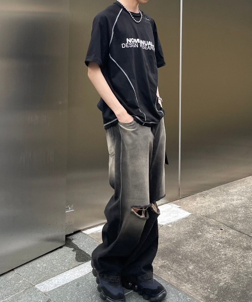 韓国発!【NOMANUAL】TURTLE T-SHIRT 楽天市場】10%OFF NOMANUAL ノーマニュアル N.R T-SHIRT