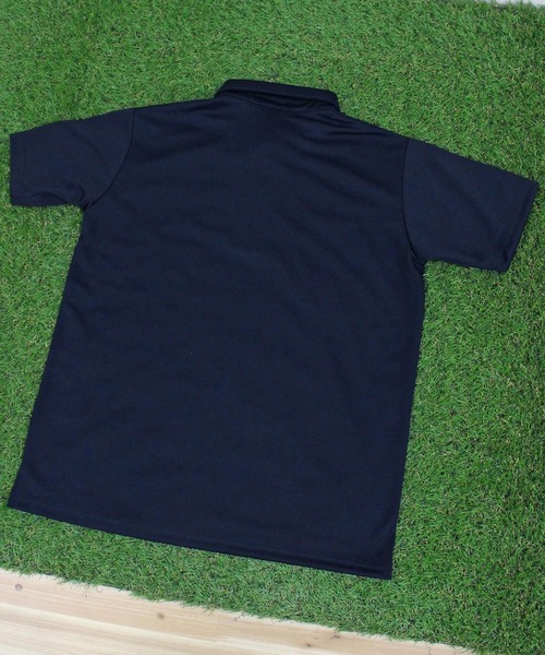 【セール】ポロシャツ ゴルフウェア 半袖 ワッペン刺繍 吸汗速乾ドライメッシュ メンズ（ゴルフグッズ）｜GIORNO SEVEN（ジョルノセブン）