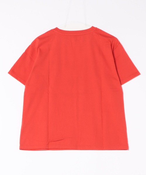 RODEO CROWNS WIDE BOWL(ロデオクラウンズワイドボウル)の「Be quiet Tシャツ(Tシャツ/カットソー・レディース・チャコールグレー/オフホワイト/レッド・FREE)」の20枚目の写真