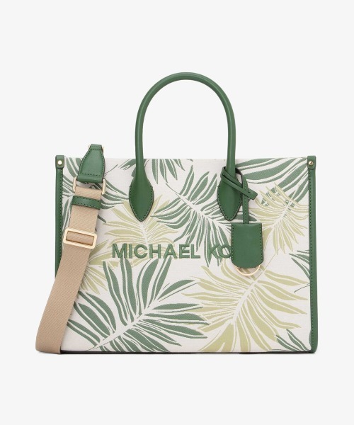 MIRELLA パーム ジャカード トート ミディアム