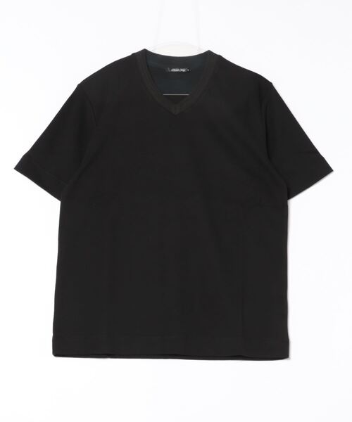 RATTLE TRAP（ラトルトラップ）の「シルケットスムースVネックTシャツ（Tシャツ/カットソー・メンズ・ブルー/ホワイト/ブラック・LL/M/L/S）」の9枚目の写真