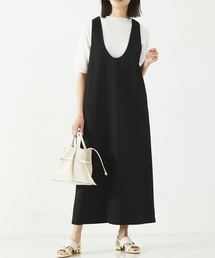abahouse mavie | 【大人のいちまんワンピ】UネックZIP2WAYワンピース(ワンピース)