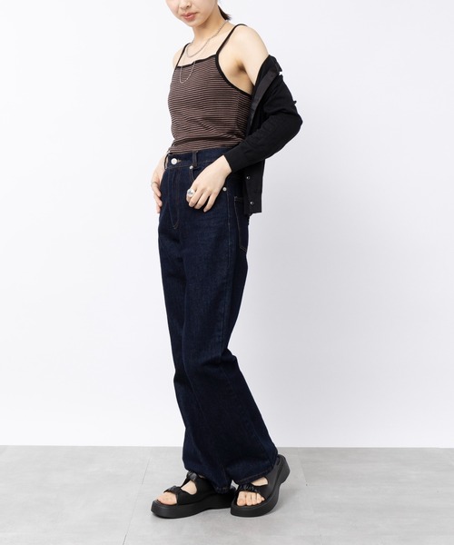 MILLER(ミラー)の「【Robert P. Miller】カップ付リブキャミソール RM241-2146/2166※(キャミソール・レディース・ブラック/ダークブラウン/パープル/ブラウン/イエロー/ブルー/グリーン/アイボリー/ブラック系その他2/ブラウン系その他2・FREE)」の18枚目の写真