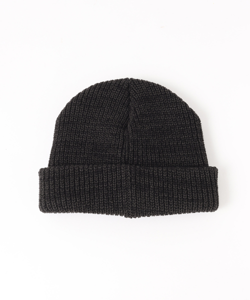 SAYHELLO(セイハロー)の「【SAYHELLO / セイハロー】Effective Knited Cap(ニットキャップ/ビーニー・メンズ・ブラック/ホワイト系その他・FREE)」の3枚目の写真