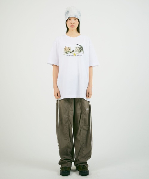 LMCの「【UNISEX】LMC／PLAYING CAT T  2114125（Tシャツ/カットソー・レディース・ブラック/ホワイト/ブルー・SMALL/MEDIUM/LARGE）」の12枚目の写真