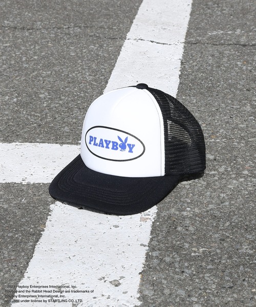 play boy キャップ CAP】PLAYBOY 帽子 ロゴ刺繍 キャップ ローキャップ