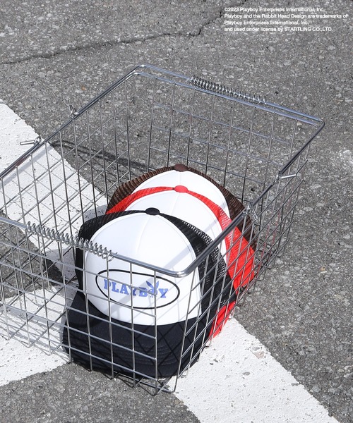 PLAYBOY（プレイボーイ）の「【PLAYBOY】×【SEQUENZ】ロゴメッシュキャップ（キャップ・メンズ・ブラック/レッド/ブラウン・FREE）」の16枚目の写真