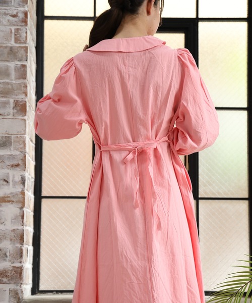 aimoha（アイモハ）の「無地ワンピース（ワンピース・レディース・ブルー/レッド・SMALL/MEDIUM/LARGE）」の16枚目の写真