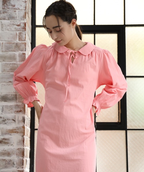 aimoha（アイモハ）の「無地ワンピース（ワンピース・レディース・ブルー/レッド・SMALL/MEDIUM/LARGE）」の18枚目の写真