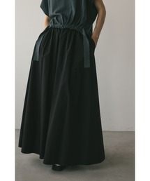 タイプライターギャザースカート