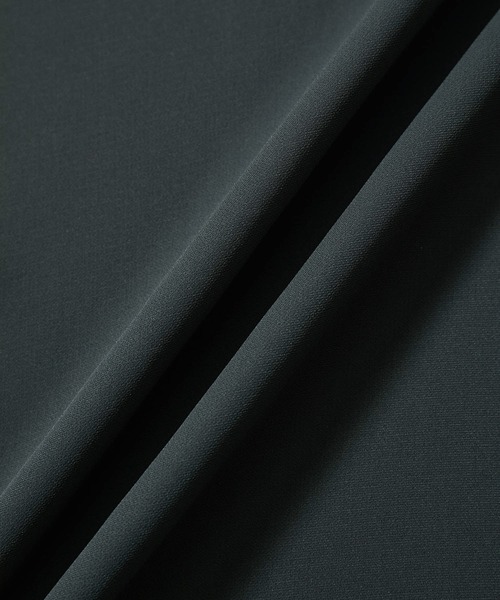 JUNRED（ジュンレッド）の「【 セットアップ対応 】ステッチワークボックスプリーツワイドパンツ（スラックス・メンズ・ブラック/オリーブ/ライトグレー・L/M/S）」の6枚目の写真